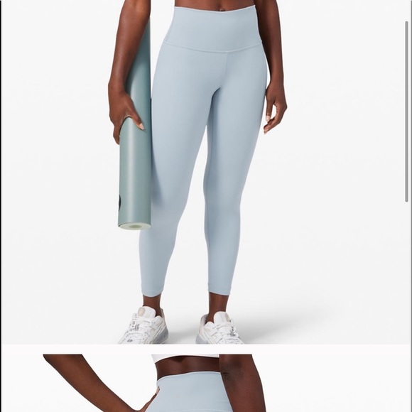 Light teal lululemon leggings